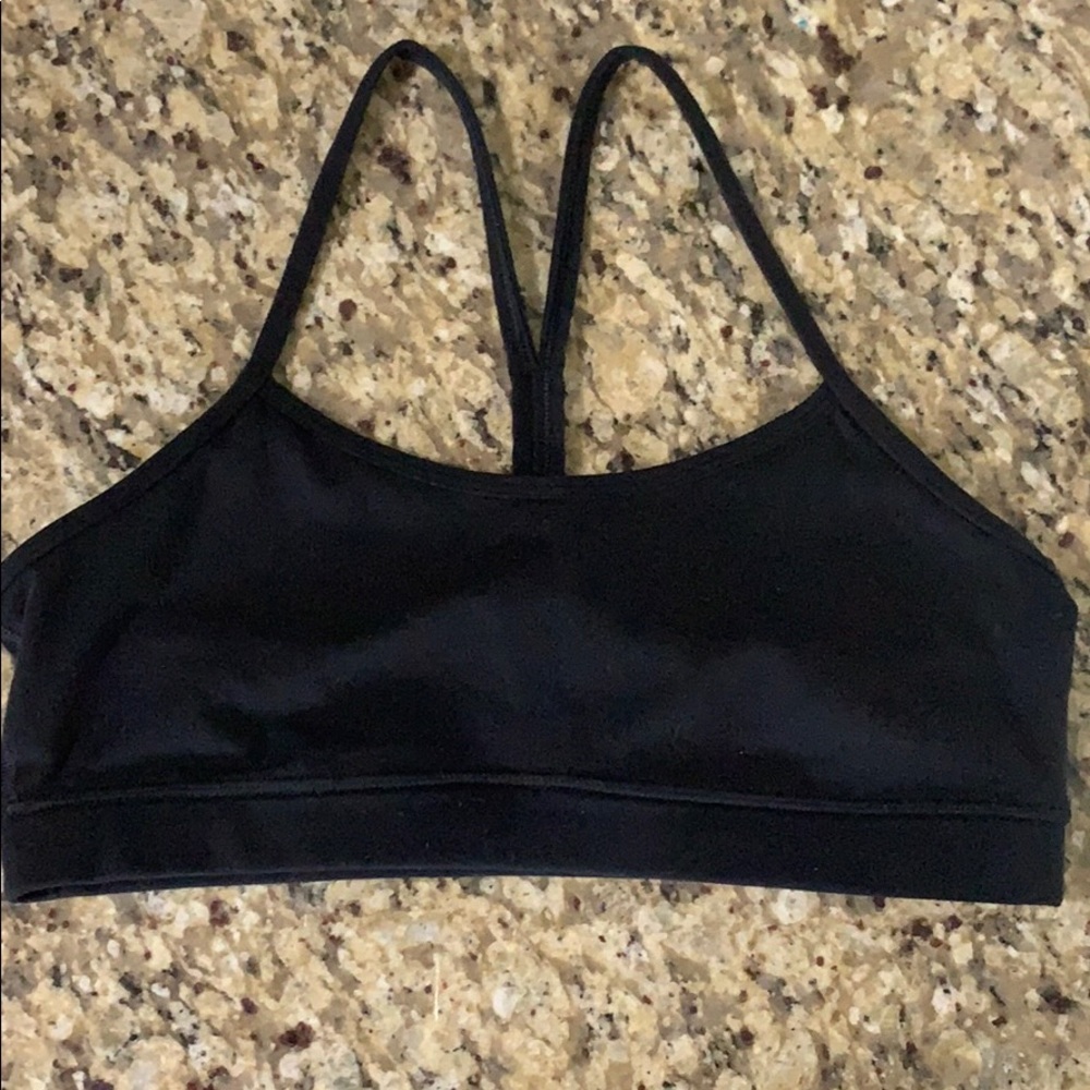 Lululemon Black Sports Bra- Size 10